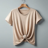 Knot Front T Shirt Exporter In Bangladesh